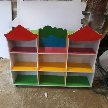 Kệ 2 mái đỏ mẫu mới